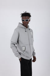 HANORAC CU FERMOAR GRI "RISE AGAIN"